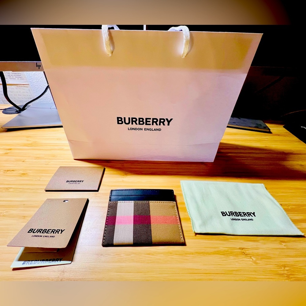 Burberry Men’s Organic Cotton Wallet